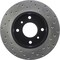 Centric Parts SPORT CROSS DRILLED BRAKE ROTOR 128.42041R - alternate 3